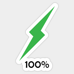 Flash Charging Three - 10 Sticker